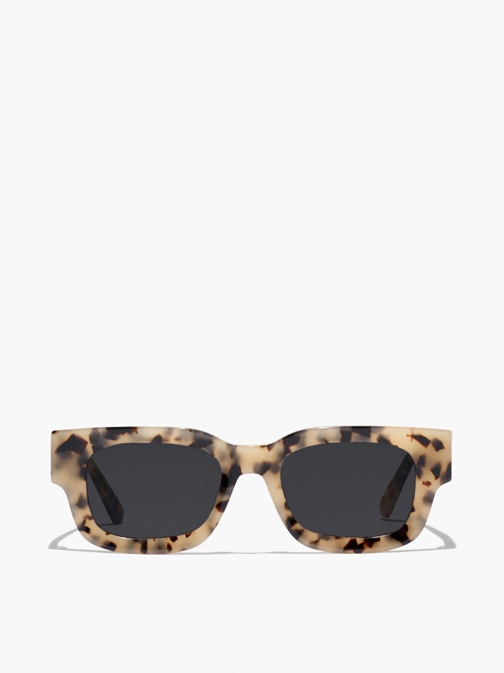 Madewell Safton Sunglasses in French Vanilla Tortoise